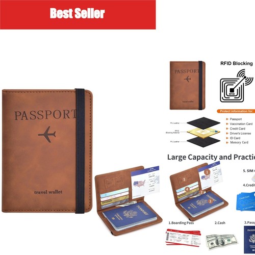 Rfid passport holder travel - rfid,